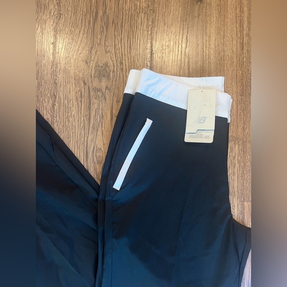 NWT Women’s Y2K New Balance Relaxed Track Pants Medium Snap Closure Straight Leg - Picture 7 of 8